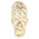 Women's Fiona Beige Leopard Slippers
