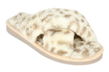 Women's Fiona Beige Leopard Slippers