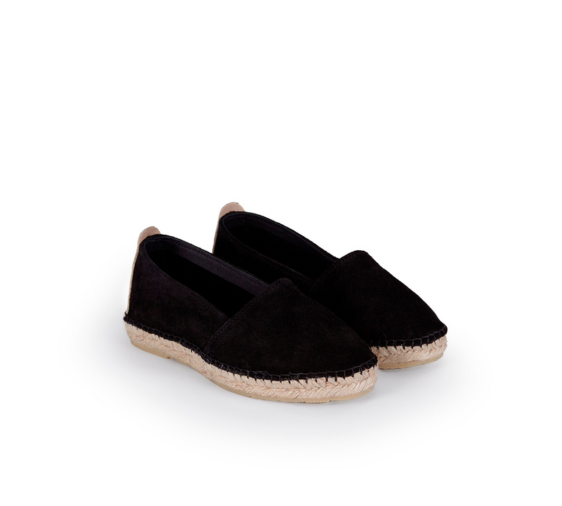 Marbella Black Suede
