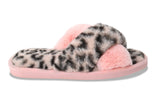 Women's Fiona Pink Leopard Slippers