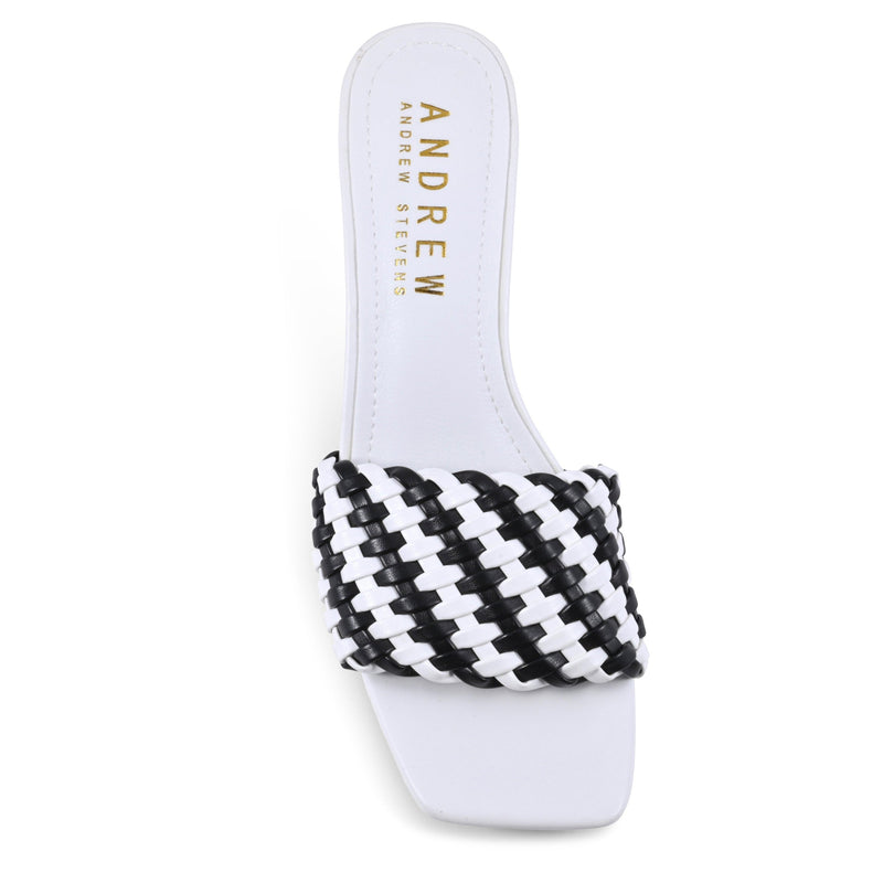 Women's Sandal Eve White/Black