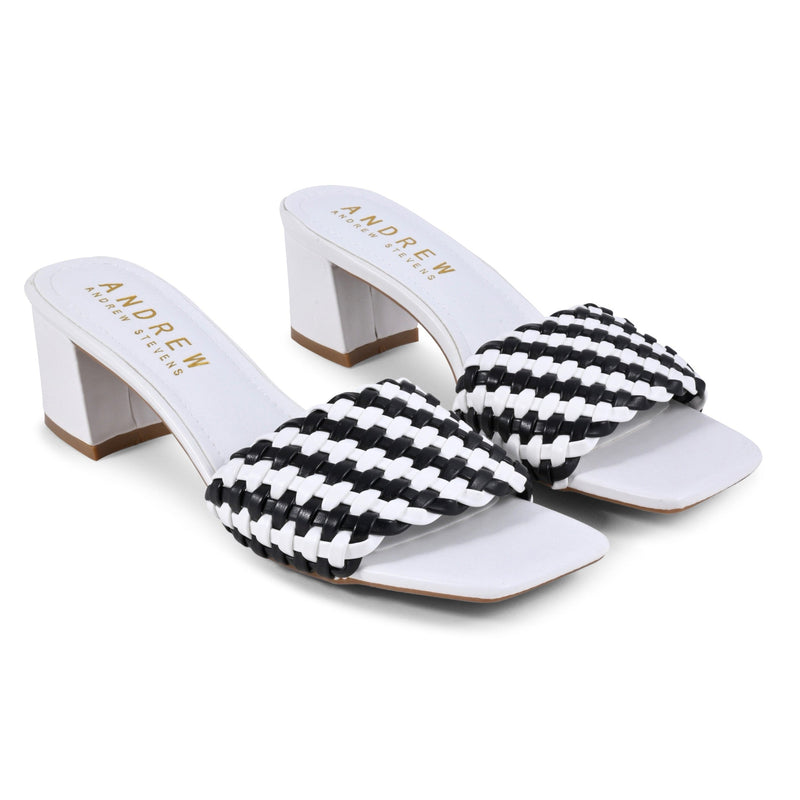Women's Sandal Eve White/Black