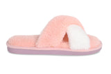 Women's Faith Pink/White Slippers