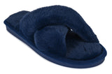 Women's Fiona Navy Slippers