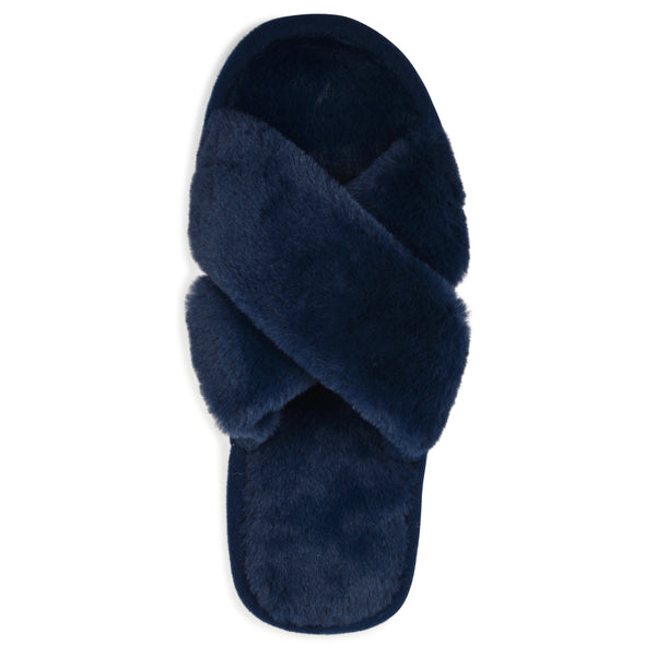 Women's Fiona Navy Slippers