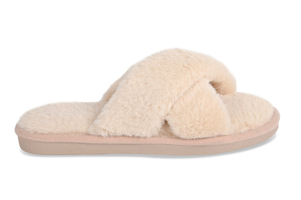 Women's Fiona Beige Slippers
