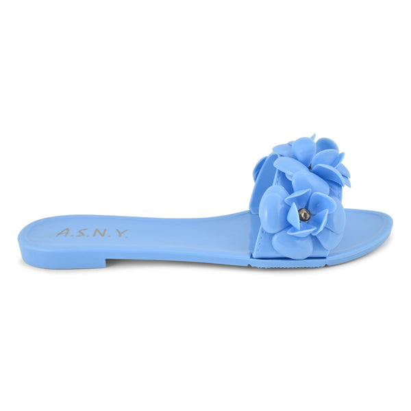 Women's Helen Jelly Sandals Blue