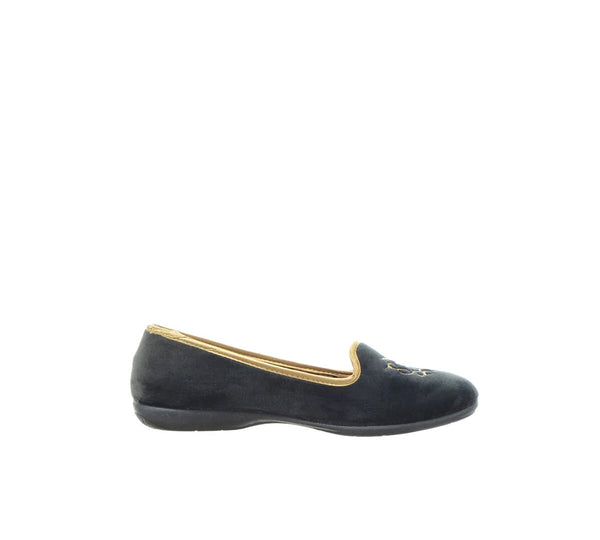 Royal Dark Gray Slipper
