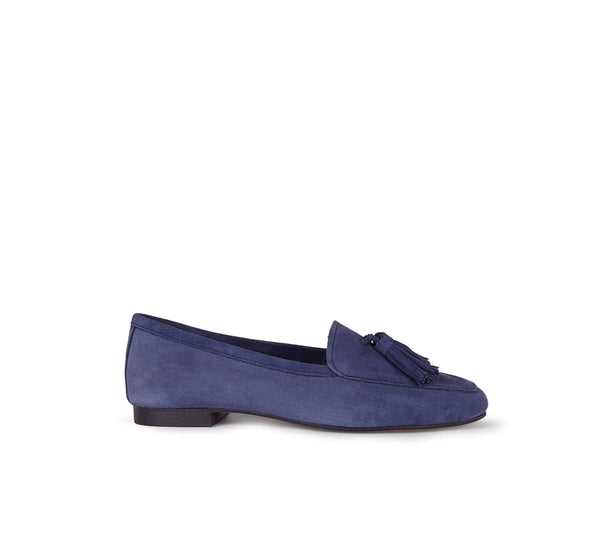 Cardiff French Blue Suede