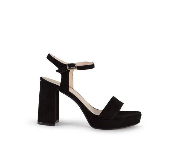Pietra Black Suede