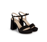 Pietra Black Suede