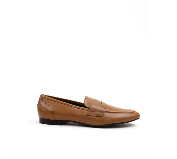 Toledo Penny Loafer Havana Tan Leather