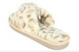 Women's Fiona Beige Leopard Slippers