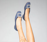 Tiara Blue Square Toe