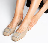 Tiara Camel Square Toe